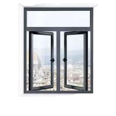 China Folding Screen Casement Windows For Villa House Aluminum Profile Aluminum Window Manual Soundproof Window for sale