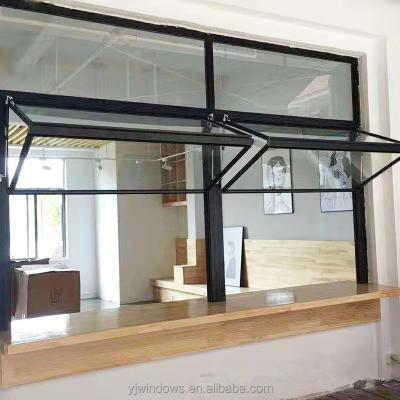 China Heat Insulation Glass Folding Window Up Fold Window Concertina Folding Windows for sale