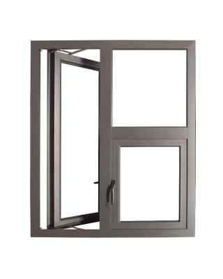 China Folding Screen Aluminum Mosquito Net Window Of Latest Design Aluminum Casement Window Broken Bridge for sale