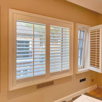 China Interior Casement Shutter Window Rolling Fire Rated Blinds Windows for sale