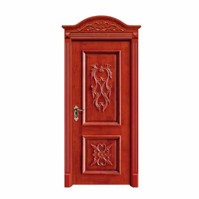 China Modern Oak Solid Wood Door New Design Ofr Villa And Hotel for sale