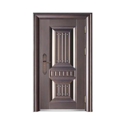 China Security modern luxury aluminum door steel door for home for sale