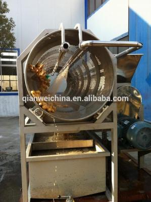 China High Cleaning Fresh Ginger Washing Machine Energy Saving Efficient for sale