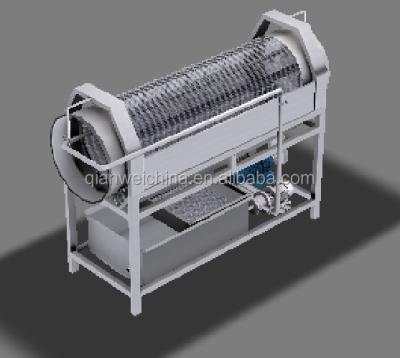 China Coconut Meat Drum Washer Industrial Fruit Energy Saving Washing Machine à venda