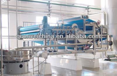 China Professional Juice Crushing Machine 380v Voltage Belt Press 12kw Power 5T zu verkaufen