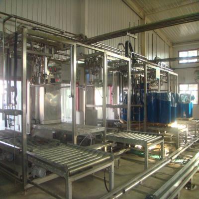 China 380V Falling Film Evaporator  Vacuum Distillation For Making Tomato Sauce Te koop