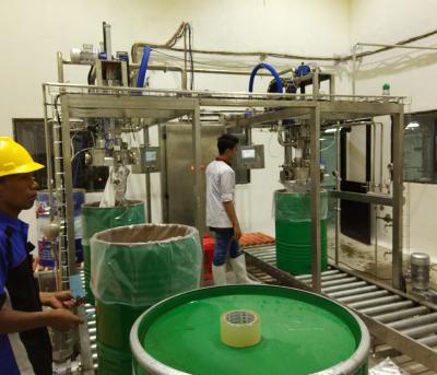 China Fruit Aseptic Bag Filling System Electric Automatic With  Compact Structure for sale