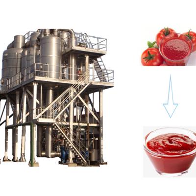 China 225KW Tomato Paste Production Line Tomato Paste Making Machinery 700 Tons Per Day Te koop