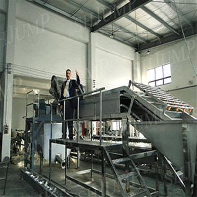 China CE ISO Certification Fruit Washing Machine 7.5KW Automatic Control for sale