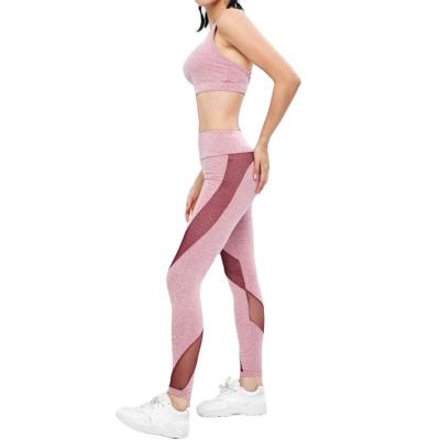 China RH0448 Breathable Sexy Yoga Gym Racerback Dye Space Suit /sports bra and leggings bra and leggings set wear women's active use for sale