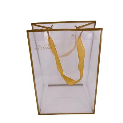 China 2022 Recyclable New Plastic Rose Flower Bags , Flower Bouquet Bags Transparent Plastic for sale