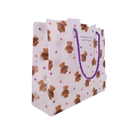 China New Recyclable Plastic Rose Flower Bags , Flower Bouquet Bags Transparent Plastic for sale