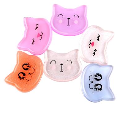 China Ficial Sponge Cat Shaped Silicone Beauty Cosmetic Makeup Sponge Marks for sale