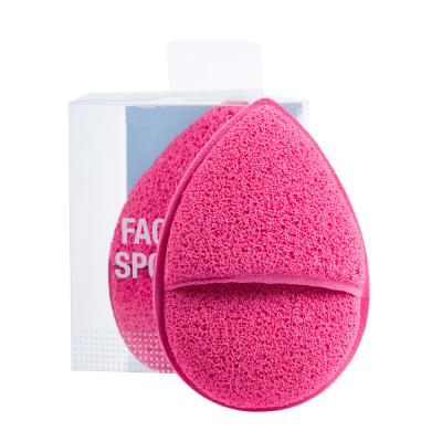 China Compressed Face and Body Cleaning Glove Facial Cleansing Sponge Deep Washing Facial Sponge for sale