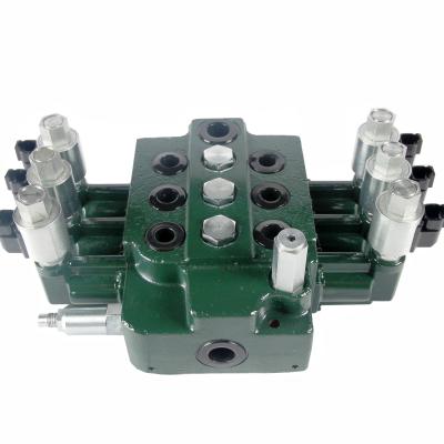 China Directional Control Ryan Hydraulics GDV80 Series Electric Control Monoblock Hydraulic Control Valves for sale