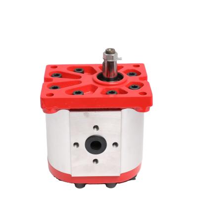 China Ryan Hydraulic Group 3 Gear Type Agricultural Taper Shaft 22cc Aluminum Gear Pump Head Machine Pump for sale