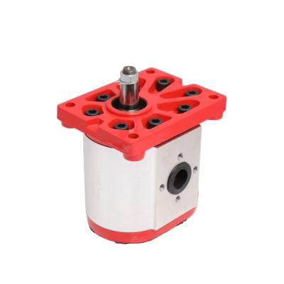 China Ryan Hydraulic Group 3 Gear Type Agricultural Taper Shaft 26cc Aluminum Gear Pump Head Machine Pump for sale