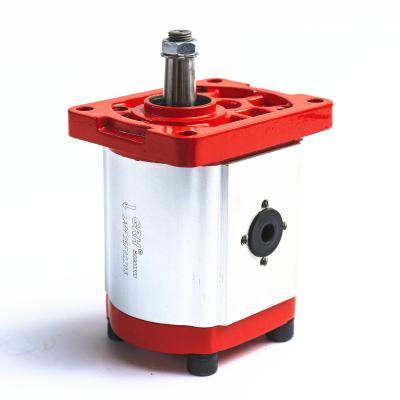 China Ryan Hydraulics Group 2 Machine Gear Pump 23cc 4 Bolt Agricultural Hydraulic Aluminum Square Flange Hydraulic Gear Pump for sale