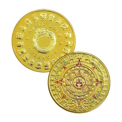 China Wholesale Custom Antique Challenge Coin Metal Items Europe Gold Coin China Supplier Gift Gifts for sale