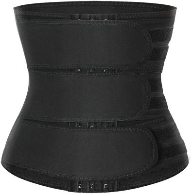 China Body Shaper Neoprene Sauna Shaper Waist Trainer Sweat Slimming Corset Belt For Women Weight Loss Compression Trimmer Workout Fitness for sale