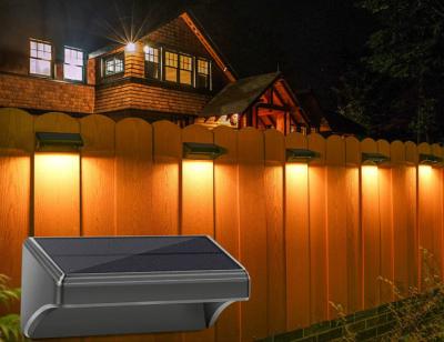 China Outdoor or Modern Solar Fence Light RGB IP65 Waterproof Solar Outdoor Lights for Fence for sale