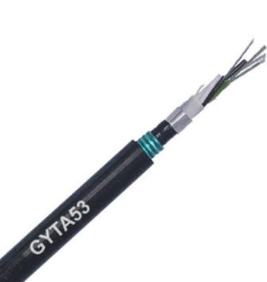 China GYTA53 GYTA/GYTA53/GYFTY/GYTS/GYXTW Underground Outdoor Aluminum Armored Fiber Optic Cable GYTA53 for sale