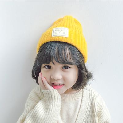 China Bulk Custom Cute Toddler Warmth OEM Private Label Hip Hop Logo Winter Hats Hat Baby Infant Beanie Hat for sale