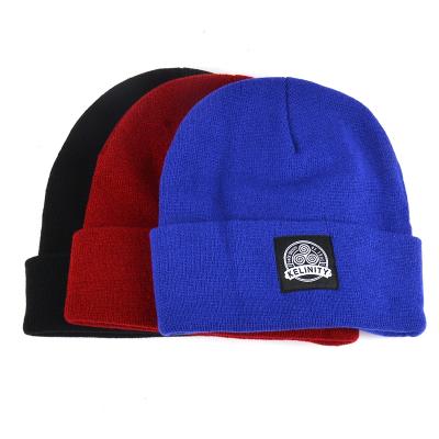 China COMMON Manufactures Warm Wholesale Knit Organic Hip Hop Winter Hats Hats Cotton Beanie Custom for sale