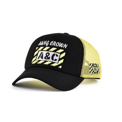 China JOINT Breathable Leisure Beach Adjustable Sun Embroidered Trucker Hat Baseball Caps for sale