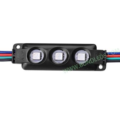 China Advertising Channel letter waterproof dc 12v 5050 3leds rgb led modules for advertising light box for sale