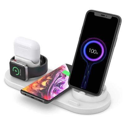 China 2020 new product multifunctional mobile phone wireless charger for multiple phones and watchs and earphones for sale