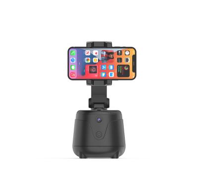 China 2022 New Technology Adjustable Portable Smart Face AI 360 Automatic Shooting Rotate Object Pursuit Cell Phone Holder for sale