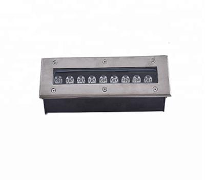 China Waterproof LANDSCAPE Garden Square 9W RGB IP67 LED Underground Light for sale