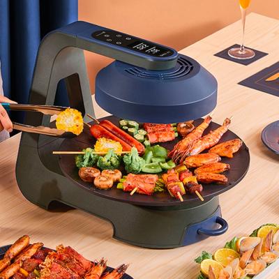 China Household BBQ Multifunctional Non-Smoking Smokeless Indoor Electric Grill Easily Cleaned for sale