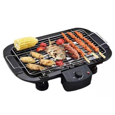 China Family BBQ Grill Heat Washable Outdoor Portable Electric BBQ Cooking Pan Electric Smokeless Griddle for sale