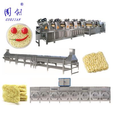 China Full set automatic instant noodle making machine/industrial instant noodle production line/cereal grain corn noodle making machine for sale