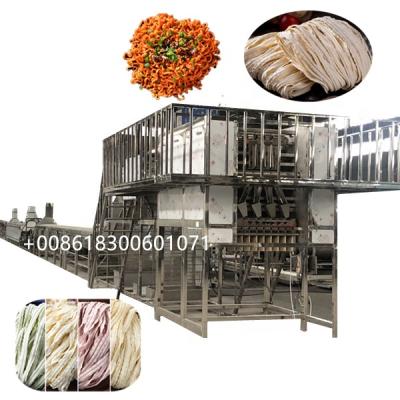 China INSTANT NOODLE MAKING MACHINE Noodle Machine Made in China Gas Heating Electric Conveyor Mesh Belt Hot Air Dryer for Instant Noodle Production Line for sale