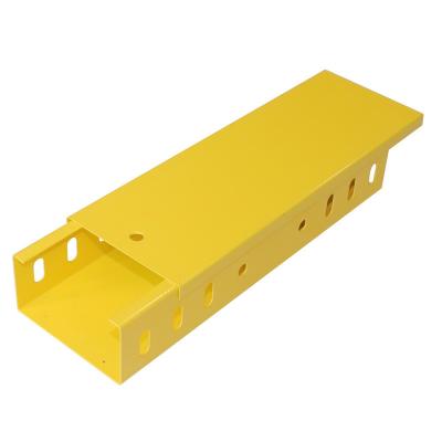 China Steel Cable Tray With Varying Lengths And Side Rail Heights For Electrical Wiring Needs for sale