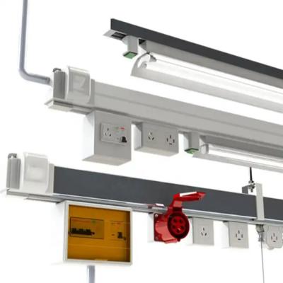 China Ohory Aluminum Lighting Busbar Trunking System 110V-240V Rated Voltage for sale