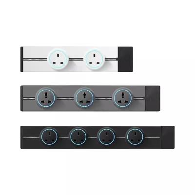 China Type A Universal 3 Outlet Power Strip track socket With 6 Feet Cord 110-240V for sale