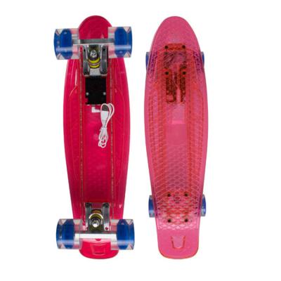 China Colorful PC Deck Board Outdoor Activities Mini Cruiser Skateboard For Playsion for sale