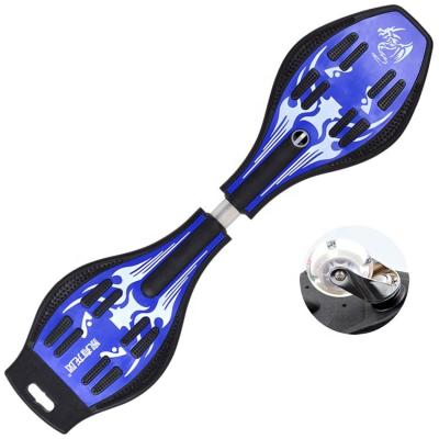 China Adult Adult Snake Board Vitality Scooters Two Wheel Flying Kids Skateboard Adult Youth Beginners Wave Skateboard for sale