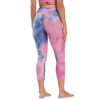 China 2021 New Fashion Breathable Breathable Women Slim Sports Yoga Overall Tie Dye Arm Warmers for sale