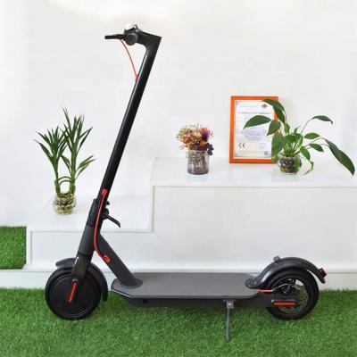 China High Quality Unisex Quik Folding Battery Scooter 200-500W Motor 8.5 Inch Air Wheel Removable Battery Electric Scooter for sale