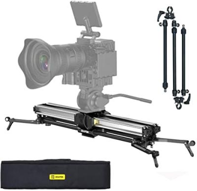 China Zeapon 2 M600 DSLR Aerial Compound 304 Stainless Steel Camera Rail Slider Stainless Steel Zeapon 2 M600 DSLR Ultra Quiet Motorized Manual Version Carbon Fiber Aluminum Alloy ABS 304 For Video Film for sale