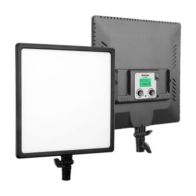 China PORTABLE SL-500A NiceFoto 50W 3200-6500K LED Super Soft Dual Color Video Photo Studio Light for sale