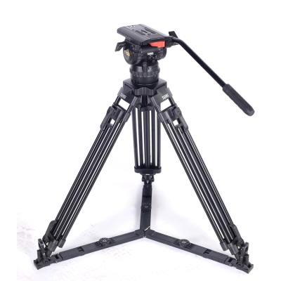 China Professional Hydraulic Digital Camera Teris Quality Assurance Camera Tripod Thales ts150al System Aluminum Liquid Head for sale