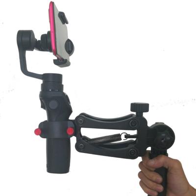 China BOB-M Z Axis Spring Grip Grip Gimbal Grip Dual Stabilizer Arm for ZHIYUN smooth4 DJI osmo2 MOZA mini-MI OSMO 5kg stabilizer gimbal for sale