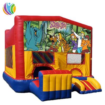 China 2019 hot sale outdoor scooby doo entertainment bouncy castle,inflatable jumping castle,scooby-doo bounce house for sale for sale