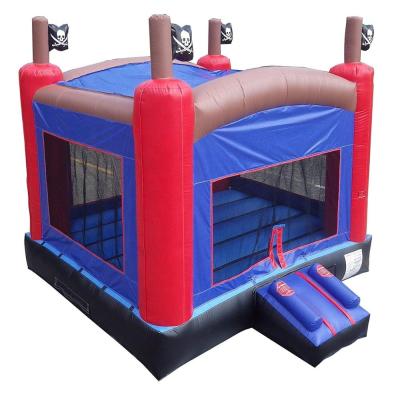 China 0.55mm PVC Pirate Theme Bouncing Inflatable Jumping Castle Castle for sale